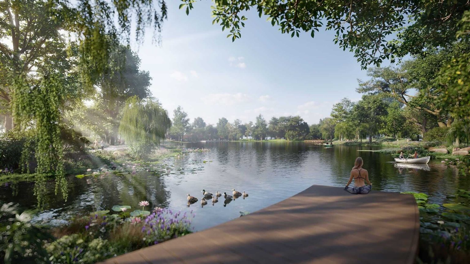 Nhà sáng lập Ecopark giới thiệu ra thị trường dự án đại công viên xanh Eco Central Park 